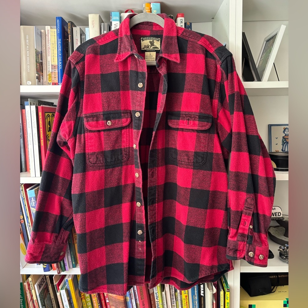 VTG Field and Stream men’s flannel shirt Large